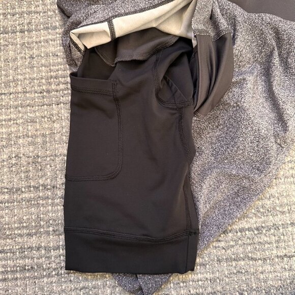 Lululemon T.H.E. Shorts - Luxtreme Liner 9" Pinweave Alpine White Black Sz S - Picture 10 of 11